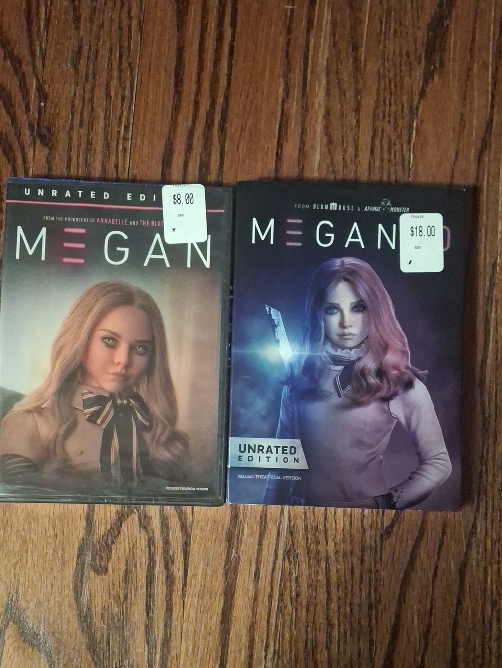 Megan Unrated Edition + Megan 2.0 Unrated DVD New